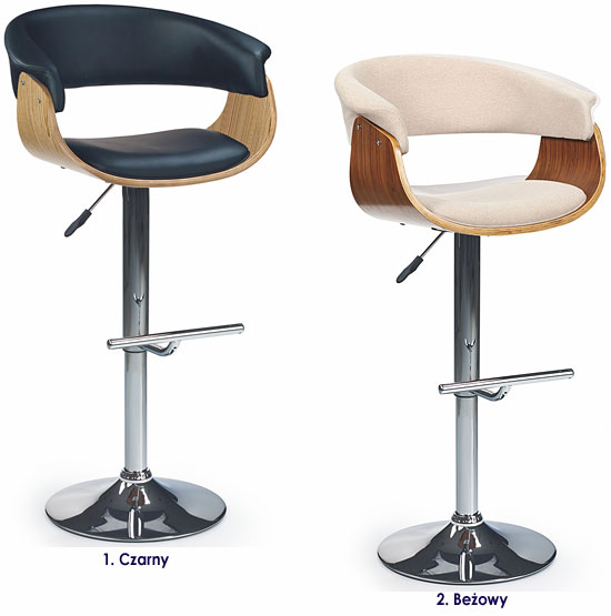 Obrotowy hoker do baru, bufetu Provence