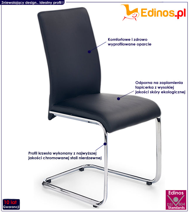 krzesło metalowe Merilla