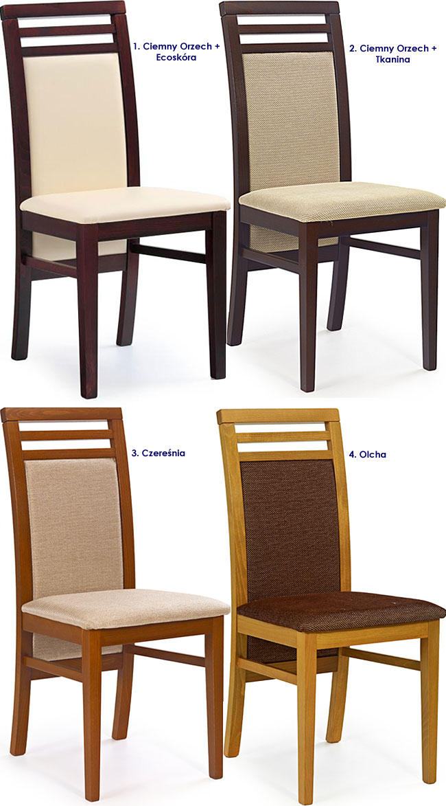 krzesło tapicerowane Enzu