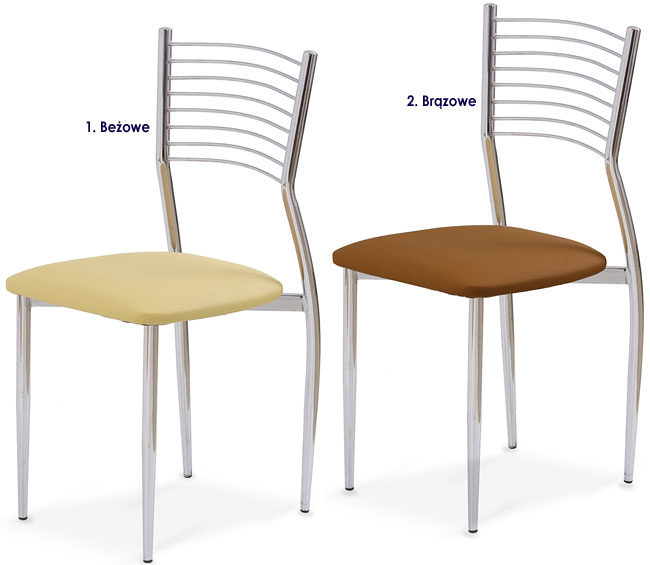 Kuchenne krzesło metalowe Danter