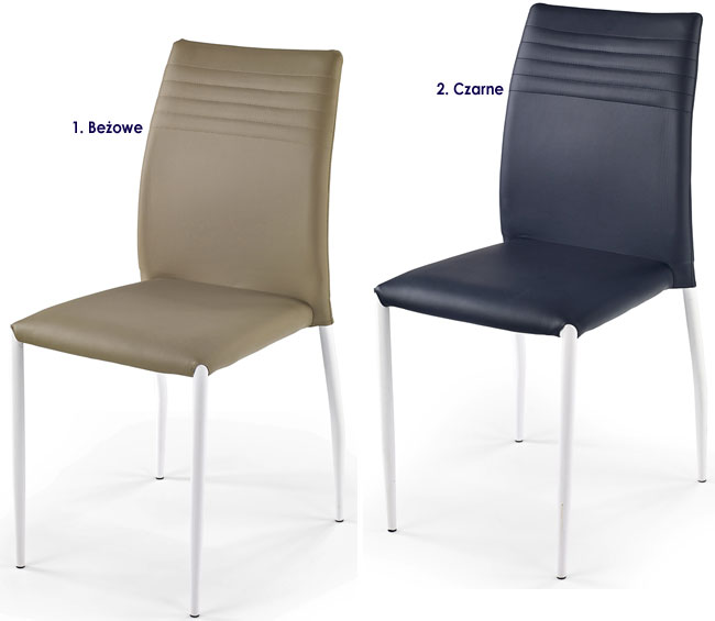 Metalowe krzesło kuchenne do stołu Avla