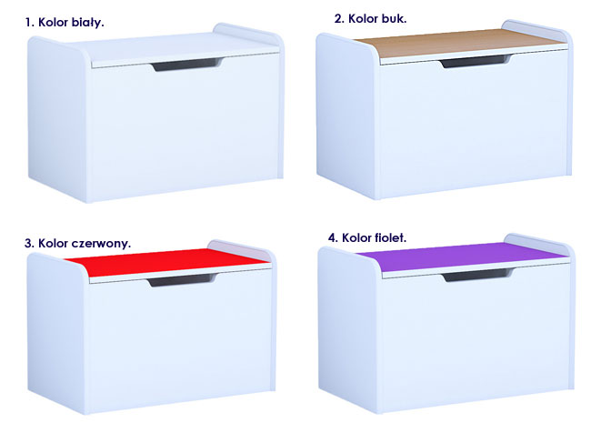 Kolory szafek dertis