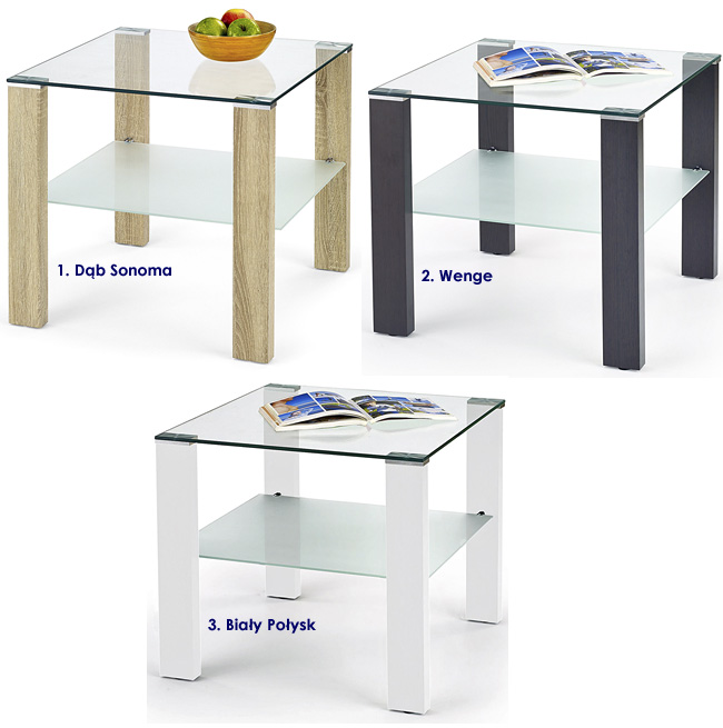 stolik kawowy kwadratowy ława do salonu Teris