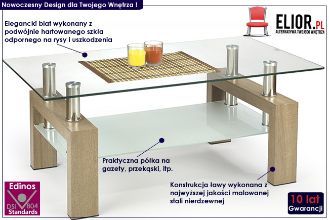 stolik kawowy Dakaria