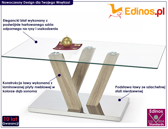 ława do salonu Amonti