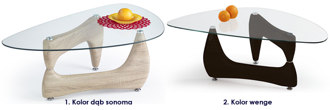 stolik kawowy do salonu dąb sonoma wenge Soberi