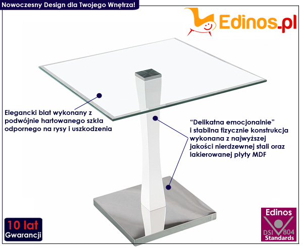 ława kwadratowa Edinos