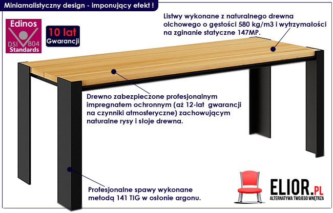 ławka miejska redis