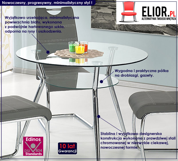 stół okrągły Erwin