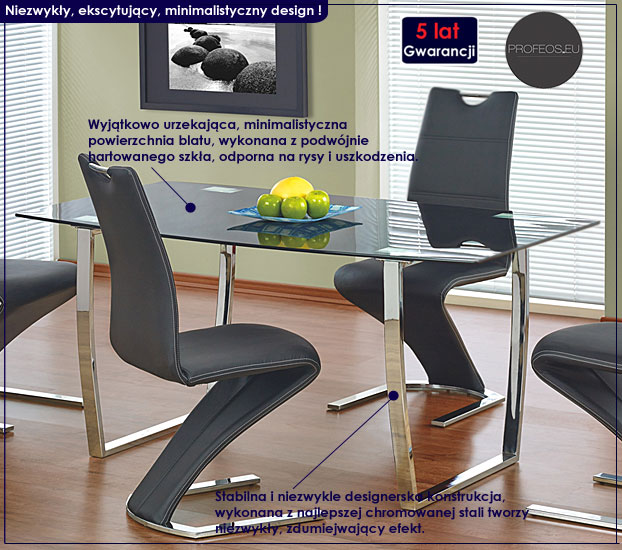 szklany stół Szudo