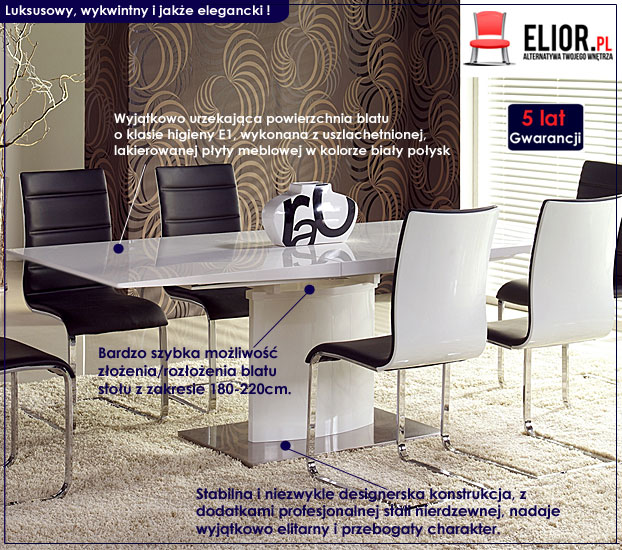 rozkładany stół Lokus