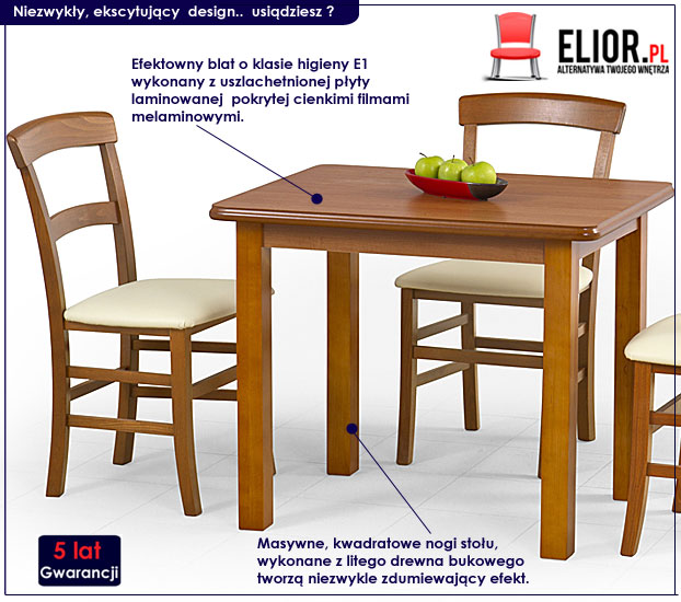 drewniany stół Tasummo