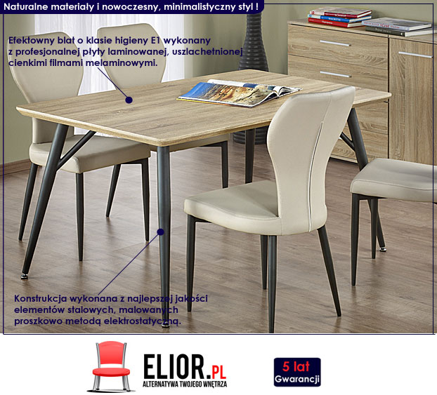 nowoczesny stół Rava