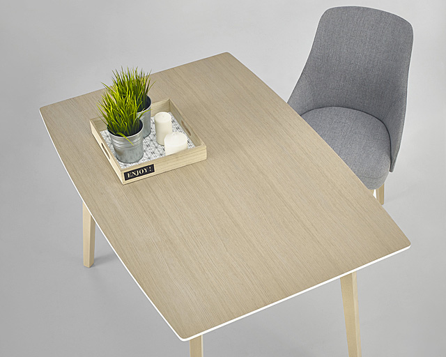 Stół petris drewniany - blat w kolorze sonoma.