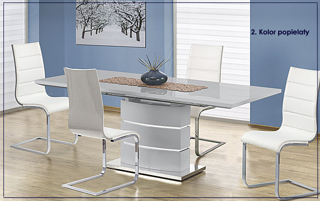 stół Elata popielaty