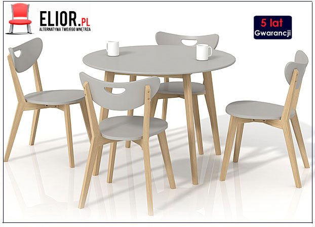 Stół kuchenny Kizo S6 popielaty