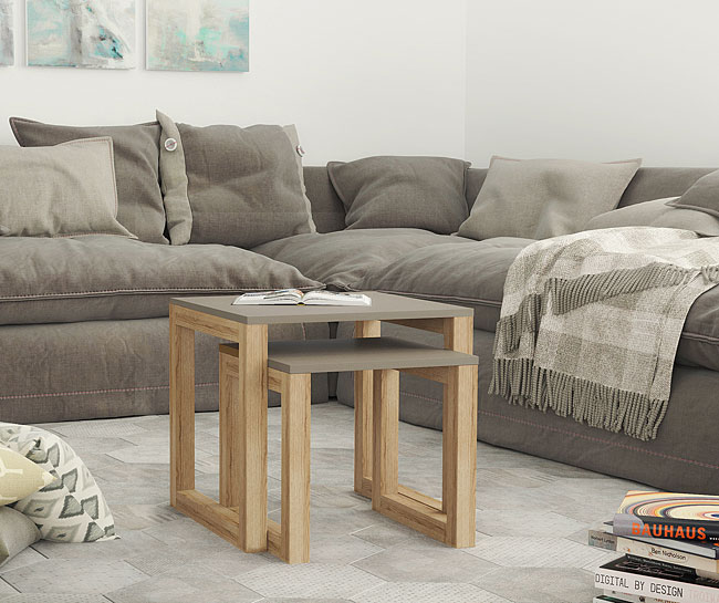 stolik drewniany cubis