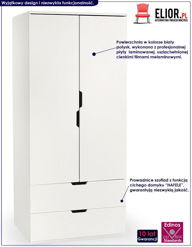 szafa biała foxim