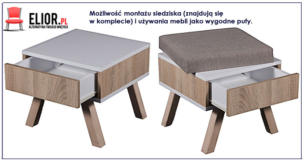 regał do siedzenia dilsa