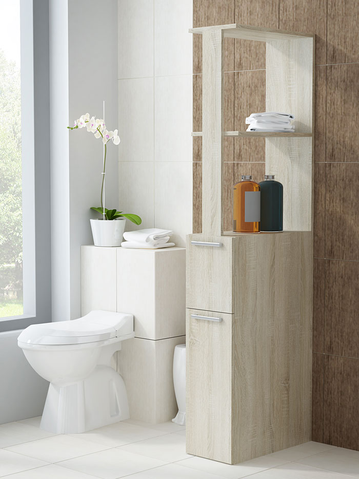 Szafka łazienkowa z szufladą dąb sonoma Avela