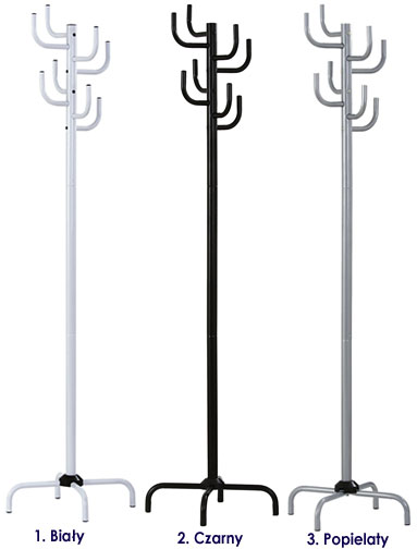 Stojący wieszak na ubrania, kurtki, płaszcze Uzet 10X