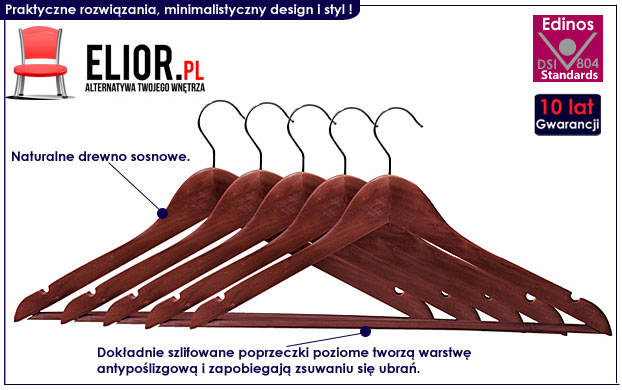 wieszaki na ubrania Wixo X4