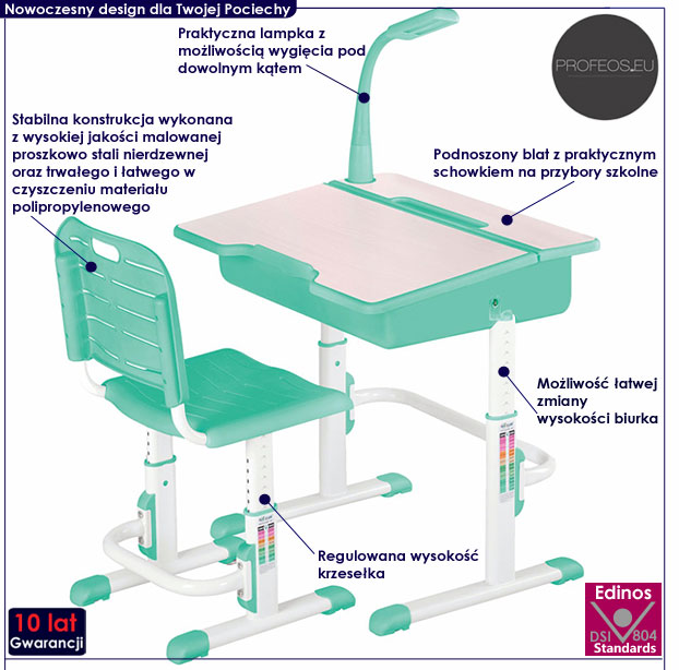 biurko i krzesełko dziecięce
