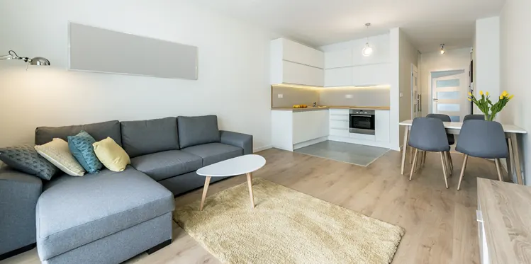 Jasny aneks kuchenny