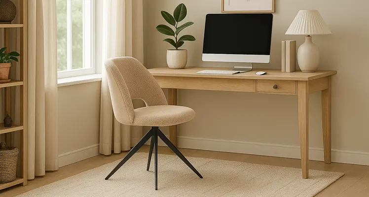 Nowoczesny fotel obrotowy w gabinecie