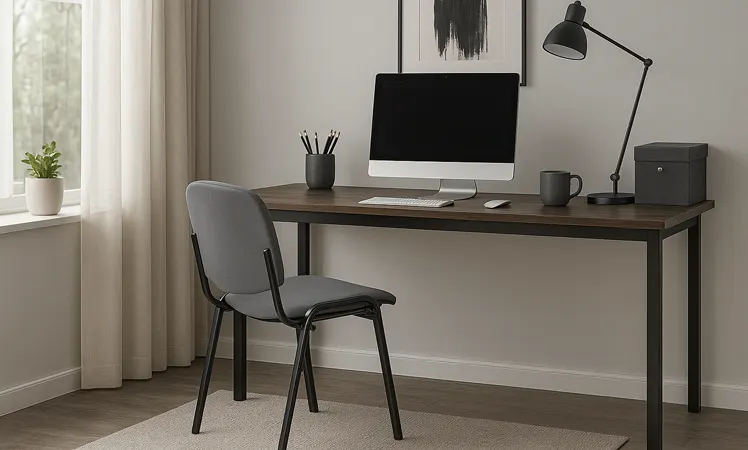 Fotel konferencyjny w nowoczesnym gabinecie