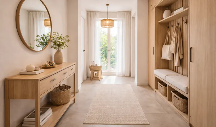 Nowoczesny przedpokój 