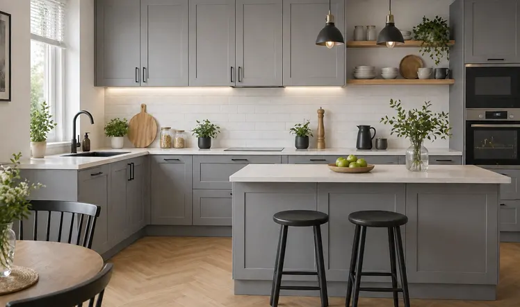 Kuchnia w odcieniach szarości