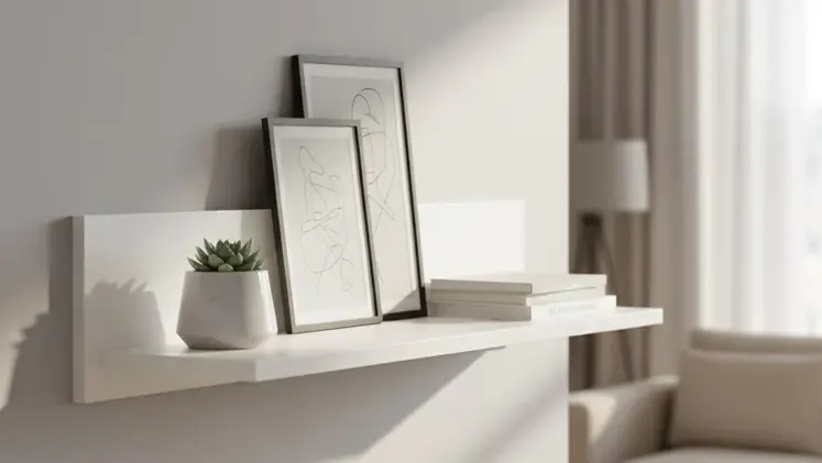 Pólka ścienna w stylu skandynawskim 