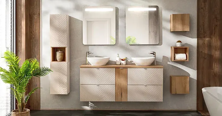 Nowoczesna szafka łazienkowa 