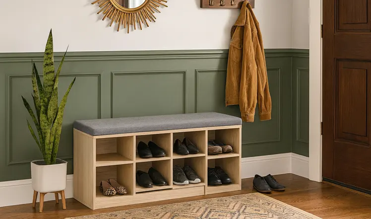 Szafka na buty w przedpokoju  