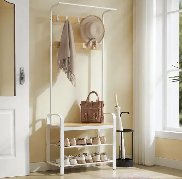 Wieszak na buty z siedziskiem 