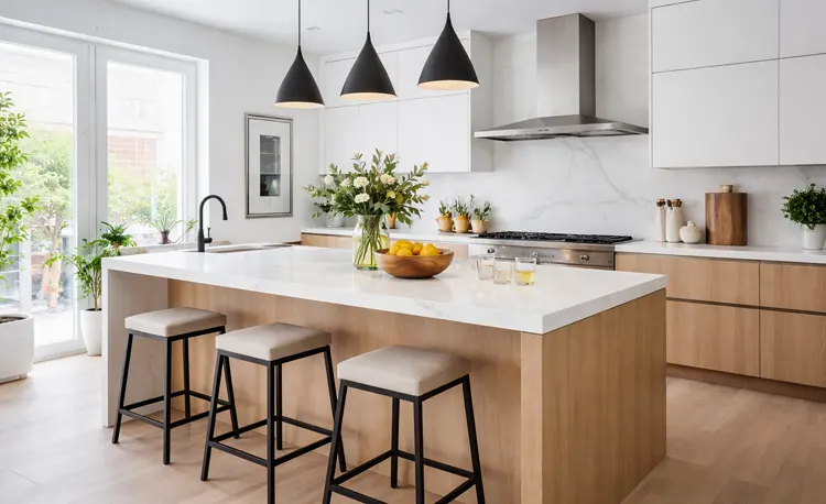 Nowoczesna wyspa kuchenna